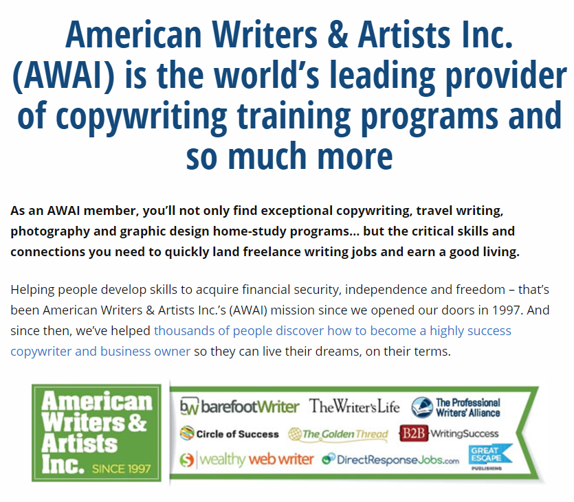 awai barefoot writer reviews